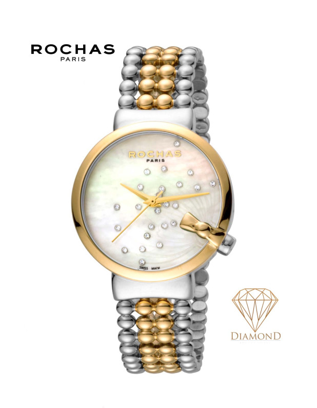 ROCHAS Ladies Diamond Watch
